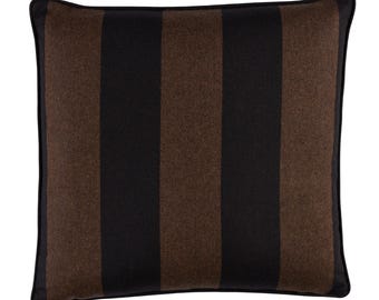 Funda de almohada a rayas de cicuta en Java, fundas de almohada de diseño, F Schumacher Textiles