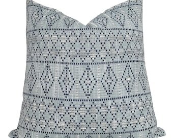 SOUK Kissenbezug in Indigo Sky, Designer Deko-Kissen, Peter Dunham Textiles, Indoor Outdoor Kissen