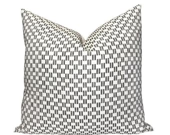 Ready to Ship, 14x20 KESA Pillow Cover in Umber Brown, Designer Pillow Covers, Decorative Pillows