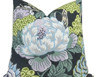 Honshu Pillow Cover in Grey, Designer Pillow Covers, Decorative Pillows