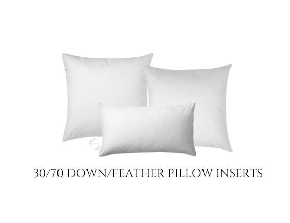 20x28 30/70 Down/feather Pillow Insert, Insert for Pillow Cover