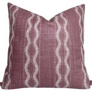 Zanzibar Pillow Cover in Pasha, Designer Pillow Covers, Decorative Pillows