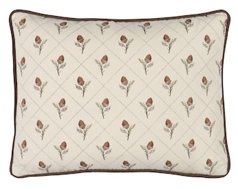 Funda de almohada Holden Hand en color crema, fundas de almohada de diseño, cojines decorativos