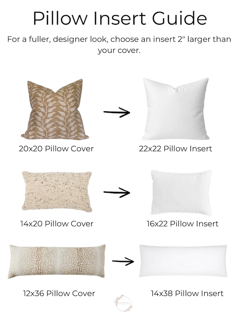 30/70 Down Feather Pillow Inserts, Pillow Inserts - In Any Size, Insert for Pillow Covers + Cases, Decorative Pillows image 2