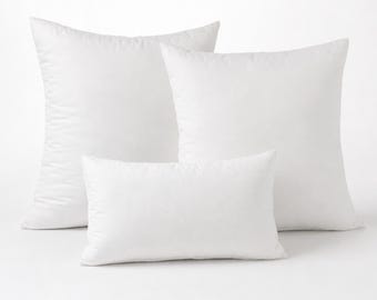 Rellenos de almohada de plumas 30/70, rellenos para almohadas - En cualquier tamaño, relleno para fundas de almohada, almohadas decorativas