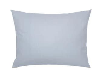 Lucido Pillow Cover in Steel Blue, Designer Pillow Covers, Decorative Pillows, Zak+ Fox Textiles