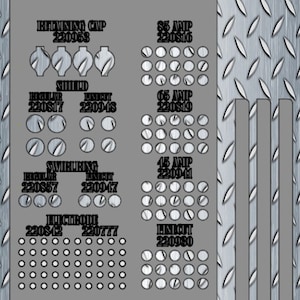 Hypertherm Plasma Consumables Tray .DXF