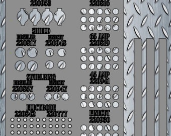 Hypertherm Plasma Consumables Tray .DXF