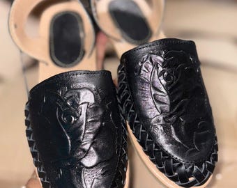 Huaraches mexicanos de mujer
