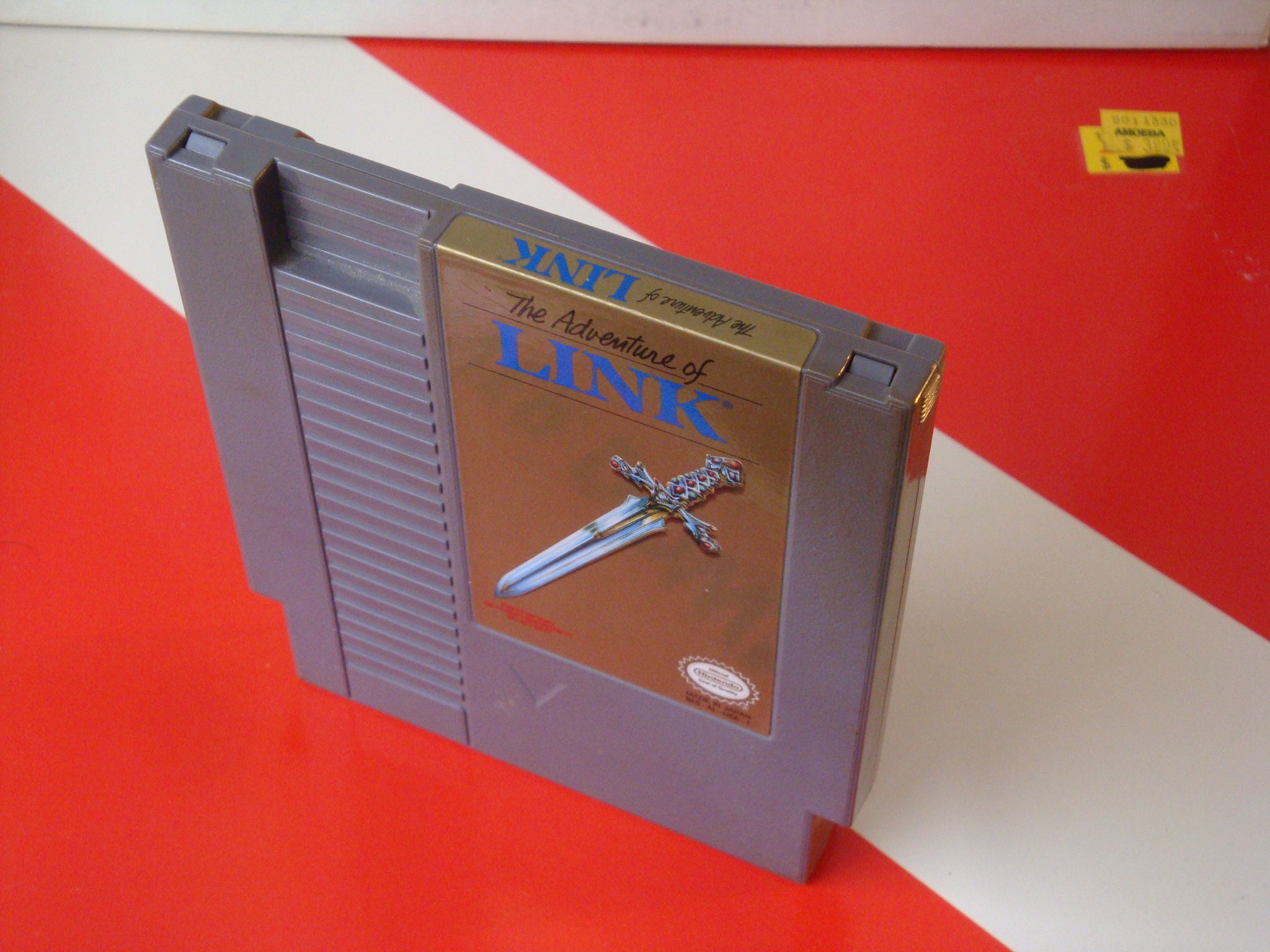 Authentic NES Cartridge Zelda II The Adventure of Link Etsy