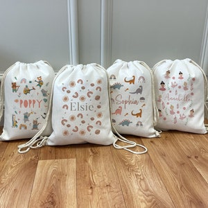 Sac à cordon personnalisé - Sac d'école pour enfants - Sac de sport personnalisé - Sac de natation - Retour à l'école - Sac à cordon pour enfants - Sac en PE - Kit