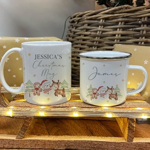 Gepersonaliseerde kerstmok - gepersonaliseerde kerstsokvuller - kerstmok voor kinderen - geheime kerstcadeaus - kerstmokken