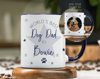 Personalised Dog Mum Mug - Mother's Day Gifts UK - Dog Dad Gift - Dog Mum Gifts - New Dog Gift - Photo Mug - Dog Mugs - Dog Gifts