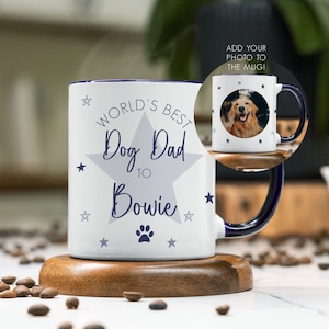 Personalised Dog Mum Mug - Mother&#39;s Day Gifts UK - Dog Dad Gift - Dog Mum Gifts - New Dog Gift - Photo Mug - Dog Mugs - Dog Gifts