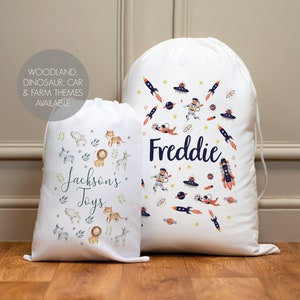 Sac à jouets personnalisé - Sac à jouets - Sac à déguisement - Rangement des jouets - Rangement pour chambre d'enfant - Coffre à jouets - Sac à jouets personnalisé - Sac à jouets personnalisé