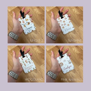 50x Duo Key Tag Key Ring Keyring School Bag Badge Bulk - Orange main image 0