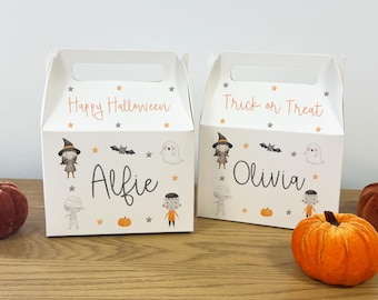 Personalised Halloween Gift Box - Halloween Trick or Treat Box - Halloween Accessories - Personalised Halloween Box - Halloween Party