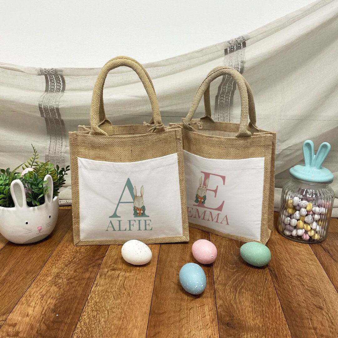 Personalised Easter Bag Mug Gift Set Personalised Easter Gifts for Kids Easter Mug Set Easter Gift Bag Easter Basket Easter Sack Etsy Canada