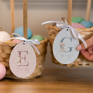 Personalisierter Osterkorb Anhänger - Osterkorb Geschenkanhänger - Ostersack - Osterei - Osterornament - Ostergeschenke - Osterdeko