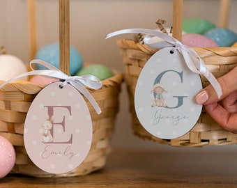 Personalised Easter Basket Tag - Easter Basket Gift Tags - Easter Sack - Easter Egg - Easter Ornament - Easter Gifts - Easter Decorations