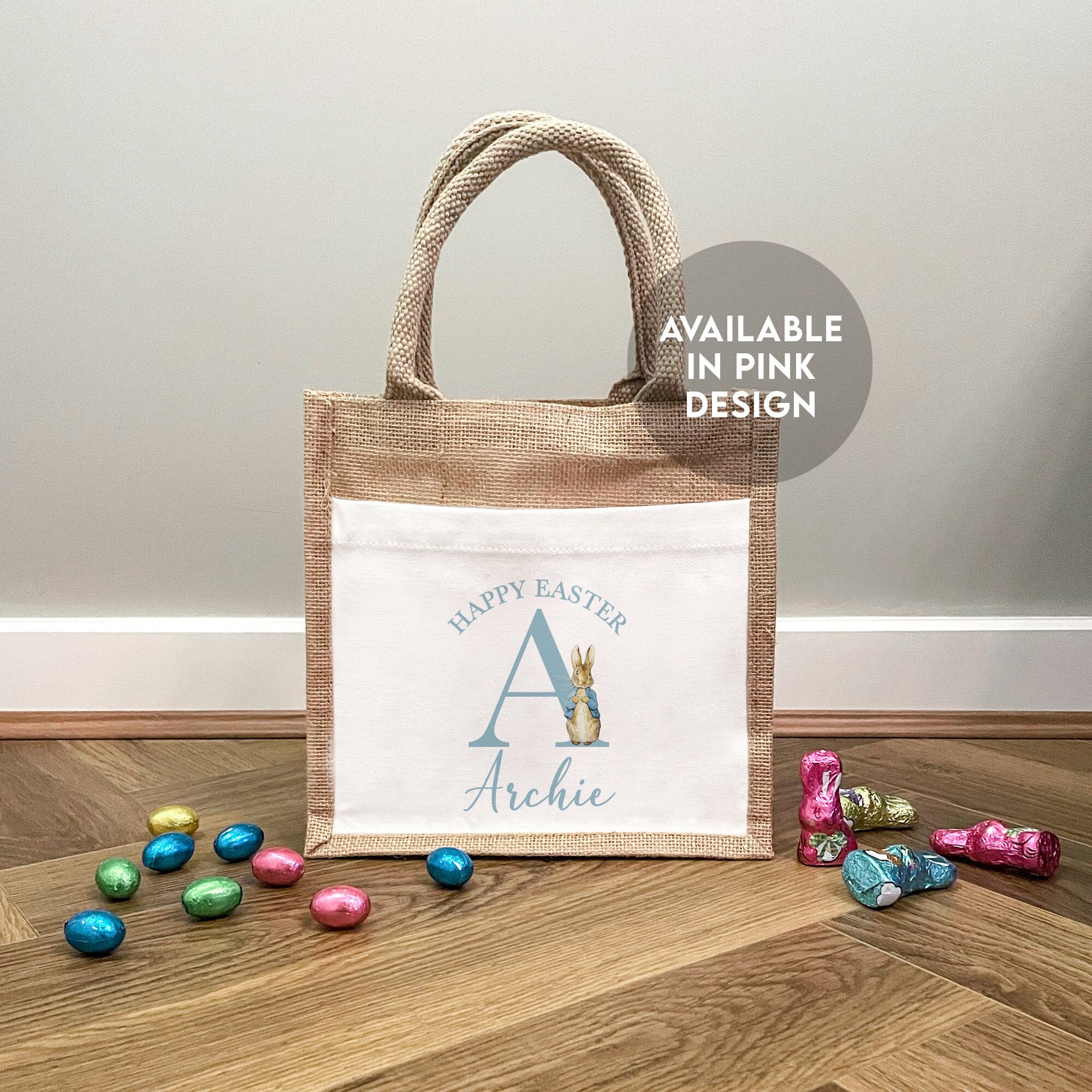 Easter jute best sale bags
