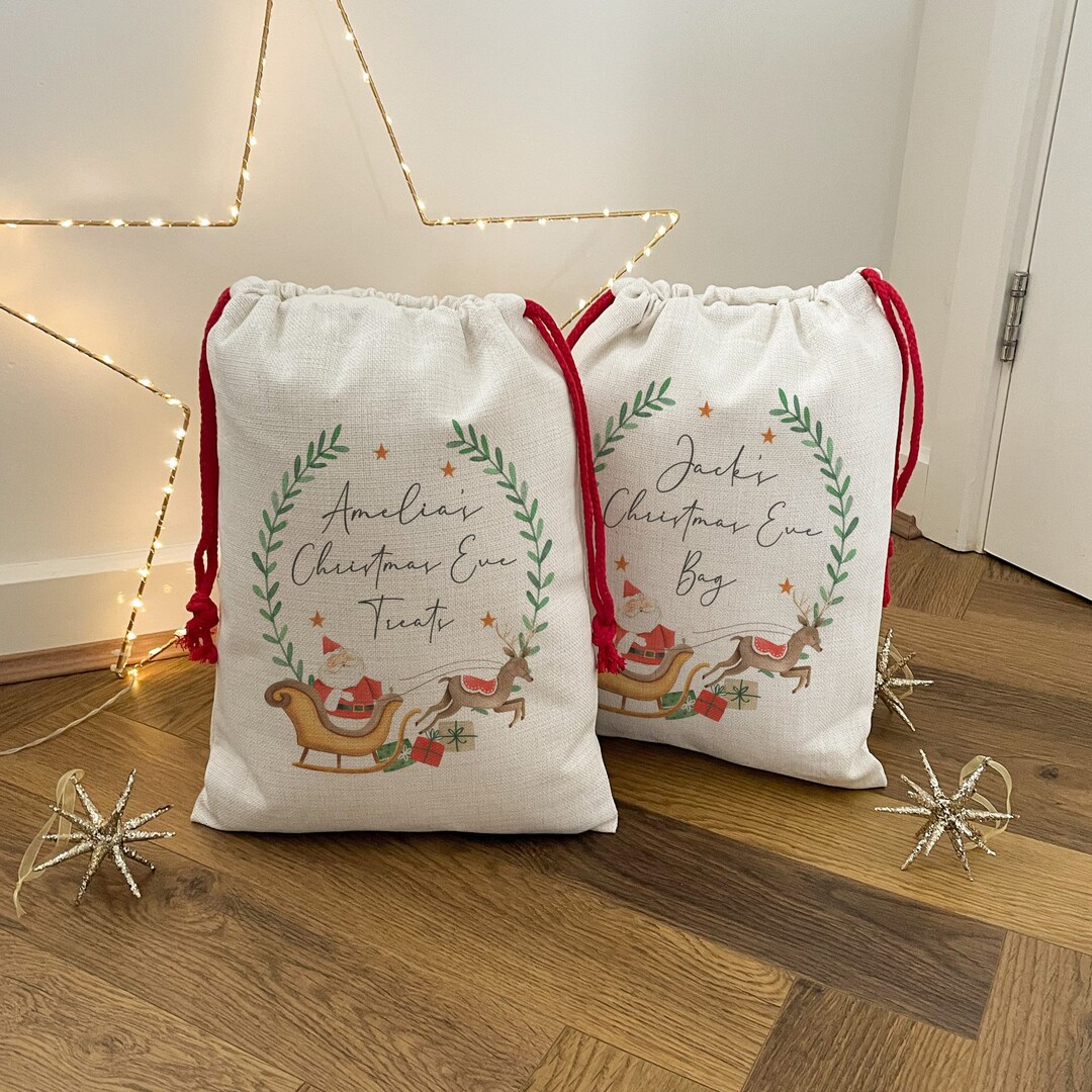 Personalised Christmas Sack Personalised Family Christmas Sacks