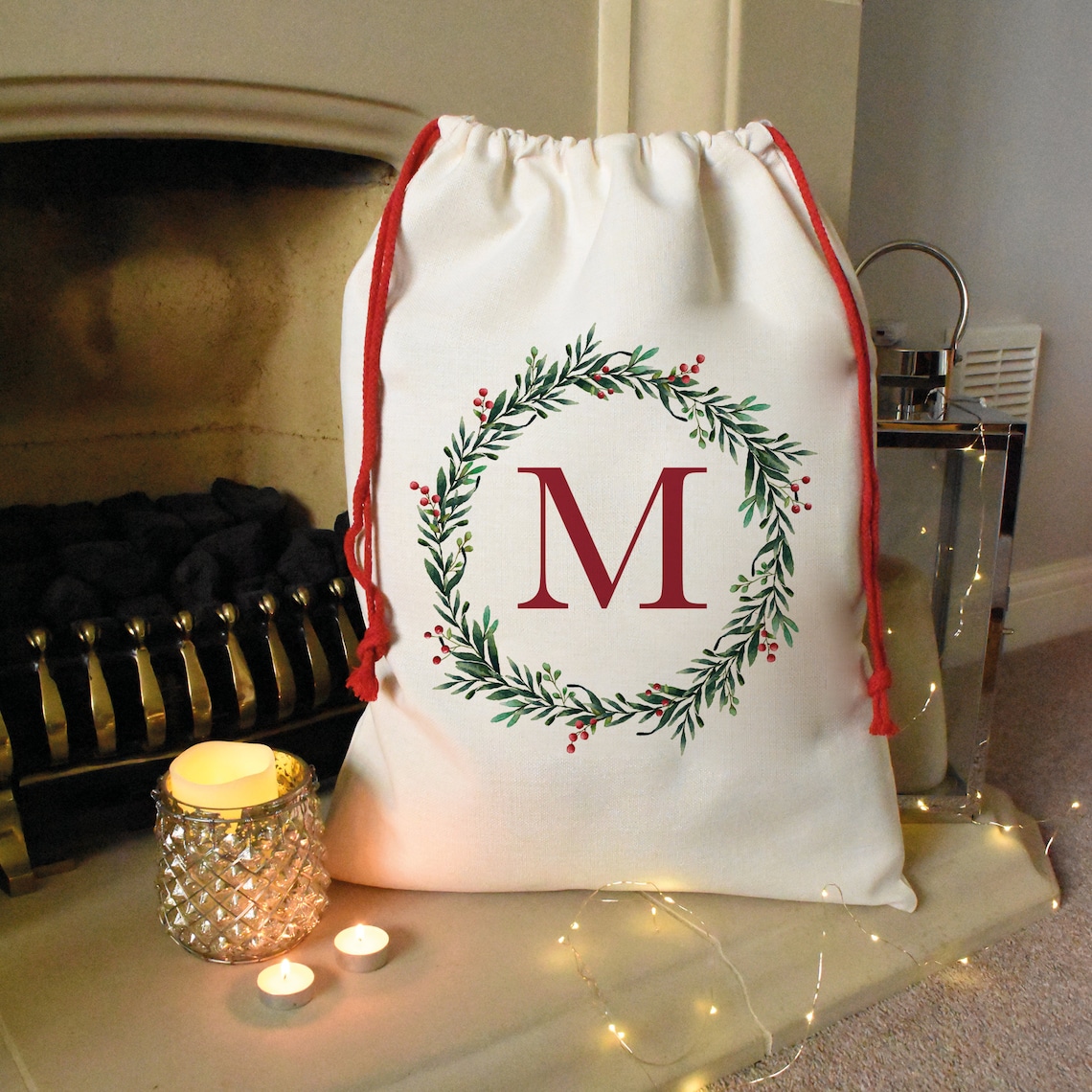 Personalised Christmas Sack Personalised Family Christmas - Etsy UK