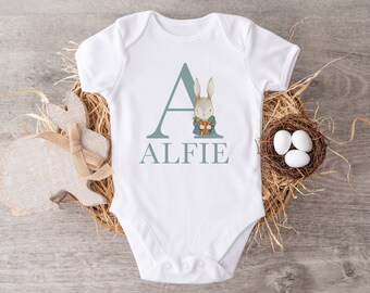 Personalised Easter Baby Vest - Personalised First Easter Baby Grow - Personalised Easter Baby Gift - Easter Outfit - First Easter Gifts