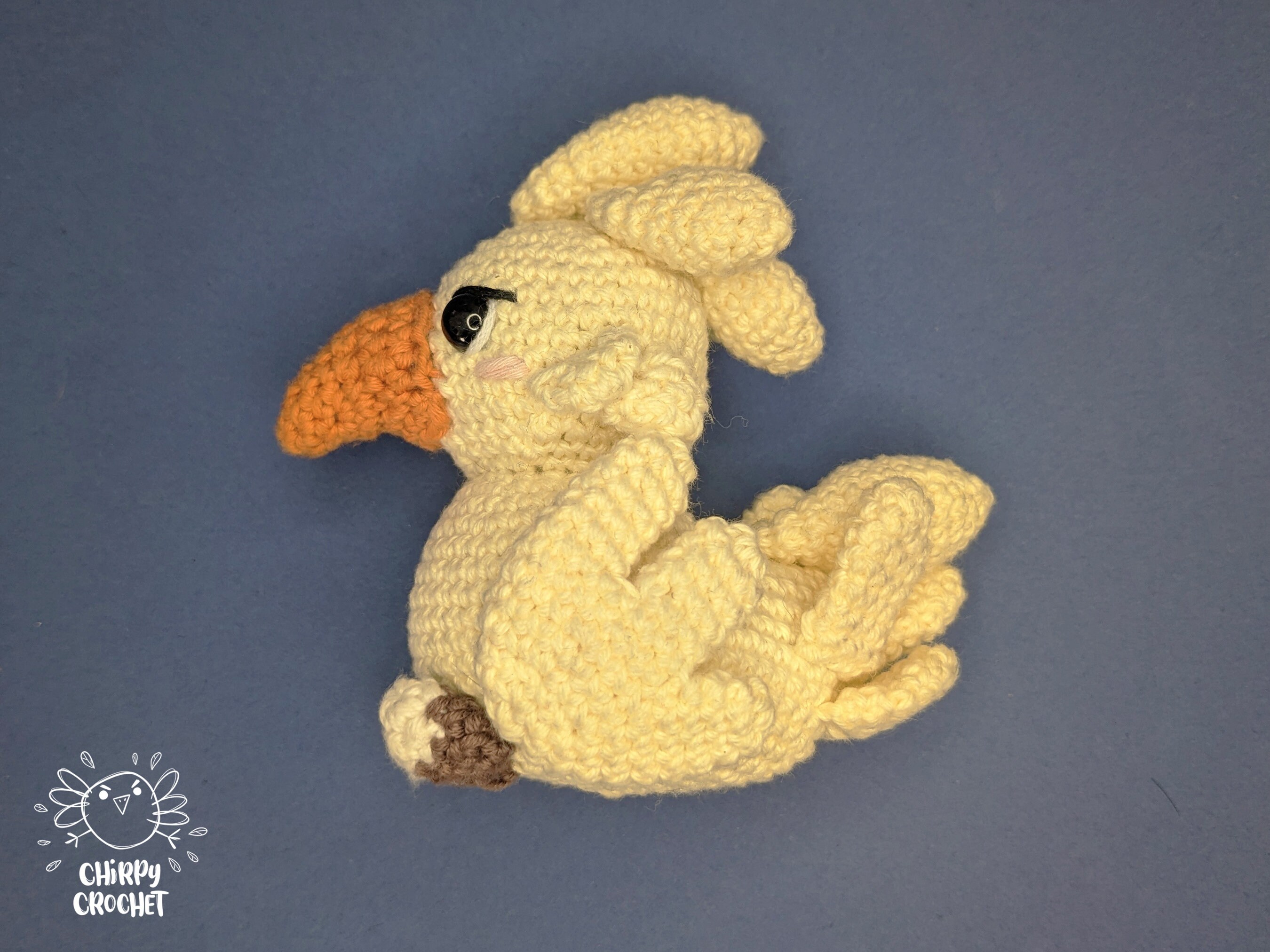 CROCHET PATTERN - Moko the Chocobo- Amigurumi Beginner Friendly Pattern ...