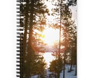 Sun Mountain Spiral Notebook