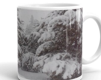 Snowy Trees Mug