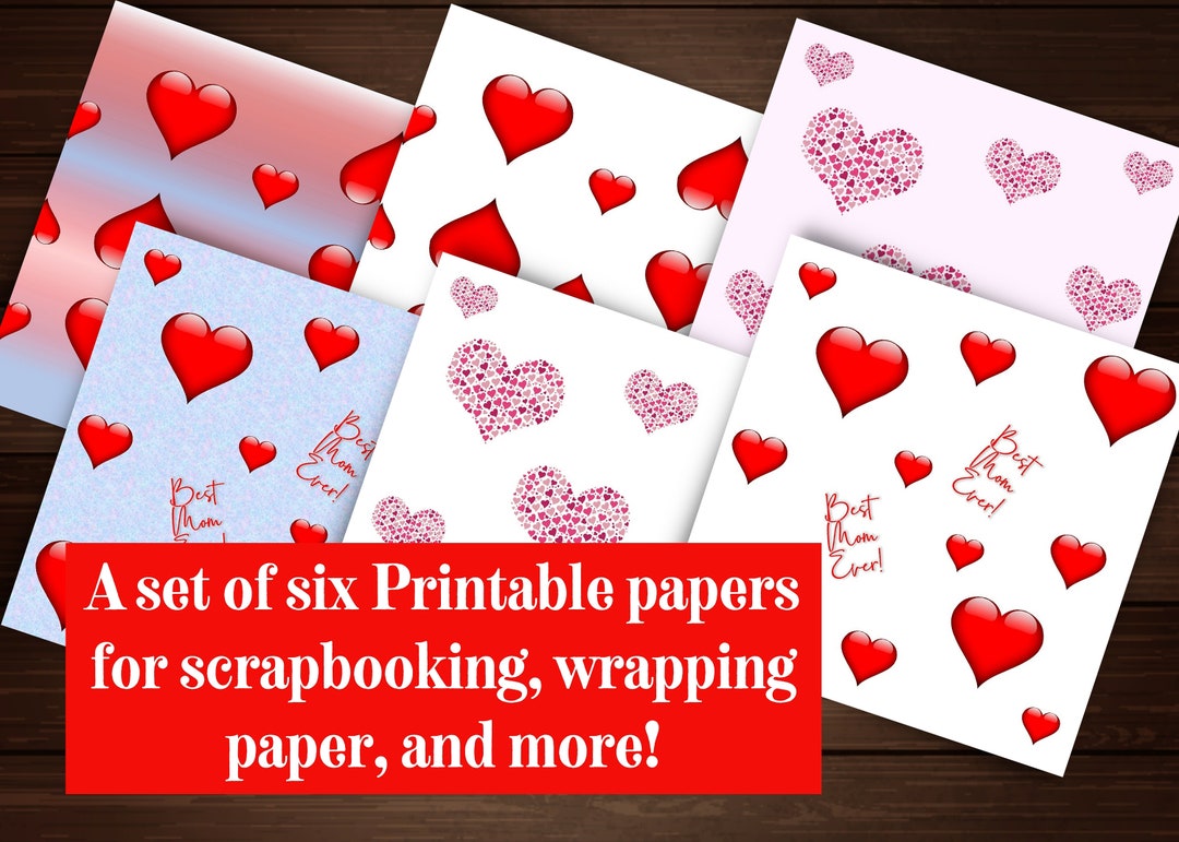Best Mom Ever Printable Papers Pack - Etsy