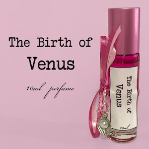 Venus Aphrodite Goddess Perfume, Greek Gods, Roman Mythology, Rollerball Fragrance, The Birth of Venus, Floral Scent Roll-on Perfume image 1