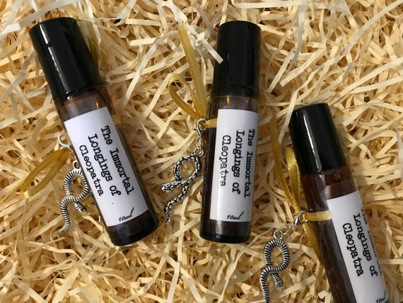 Cleopatra Perfume, Egyptian Rollerball Fragrance, Shakespeare