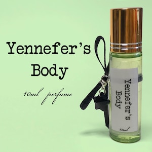 Yennefer&#39;s Body Perfume, Lilac and Gooseberry scent, The Witcher, Yennefer perfume, rollerball fragrance, literary scent, bookish perfume,