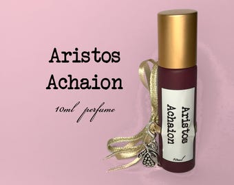 Achilles Fragrance, Aristos Achaion, The Song of Achilles Roll-on Perfume, TSOA scent, Greek Mythology, Iliad, oil based perfume