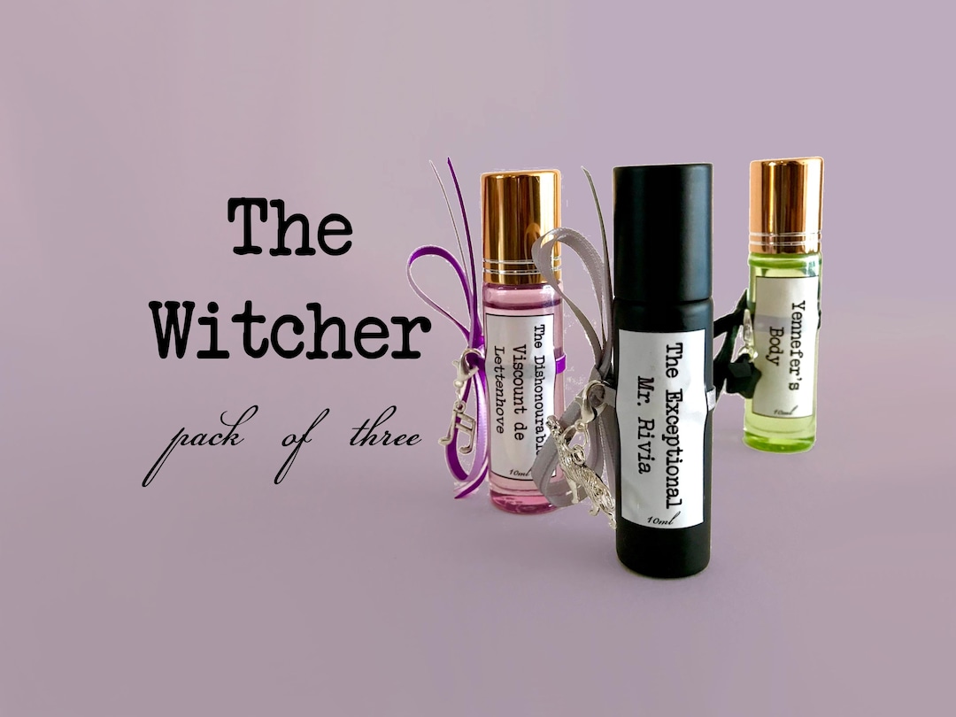 Buy Witcher-themed Perfume Triple Pack, Literary Cologne, Geralt,  Dandelion, Jaskier, Yennefer Fragrance, Rollerball Perfume, Multipack  Online in