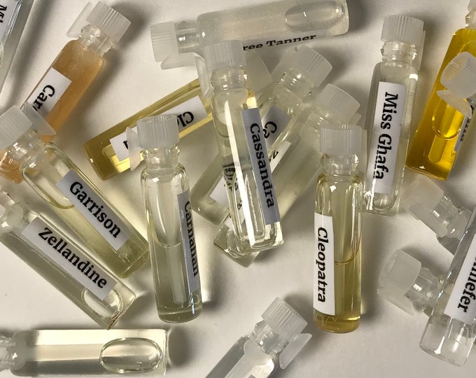 Gold Dropper Empty Sample Bottles 1ml Drams Pack of 12 Etsy