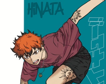 Hinata Fanart Etsy