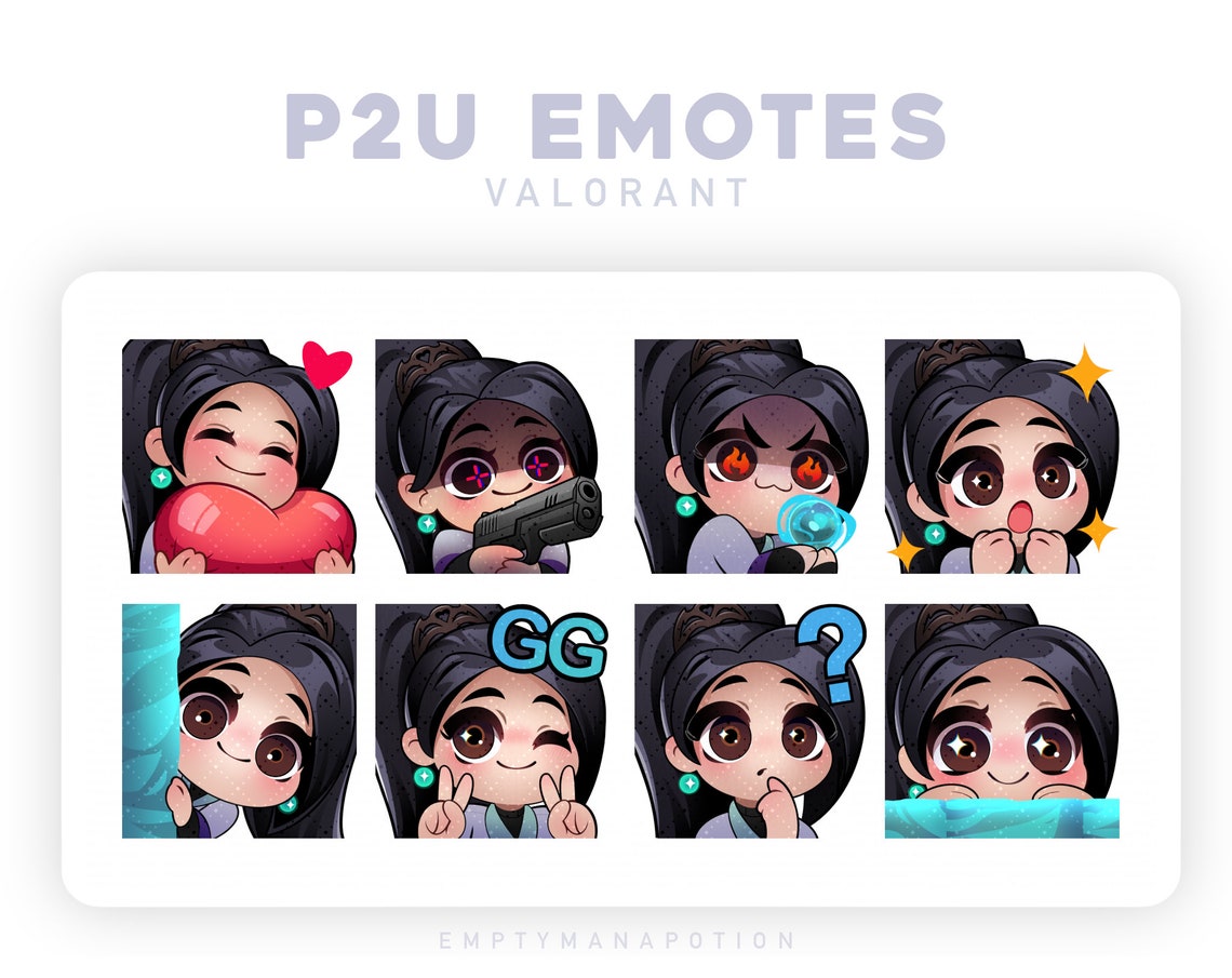Sage Valorant Emote Pack for Twitch Discord or Youtube Etsy Canada