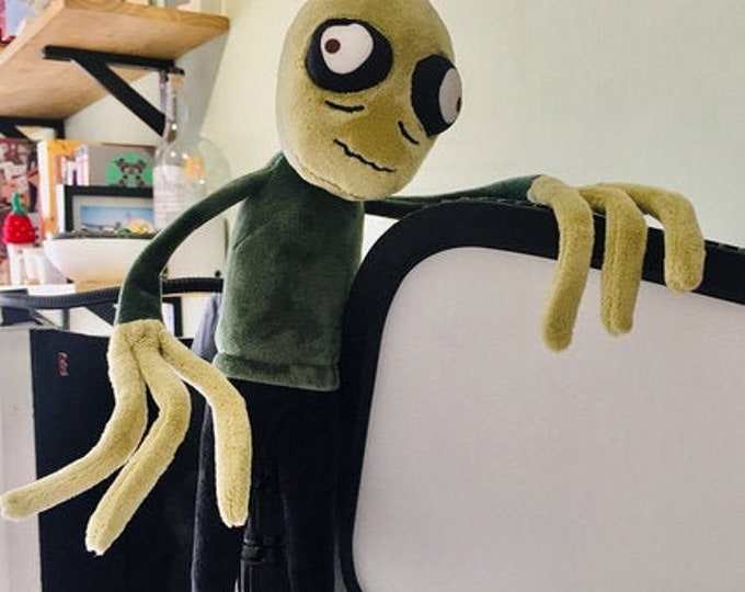 Salad Fingers Plush Official Salad Fingers Plush Giant Salad Fingers Etsy