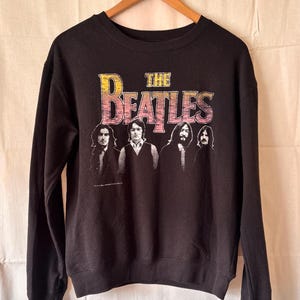 Official Black The Beatles Sweatshirt