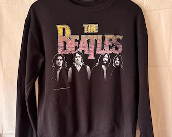 Klassisches schwarzes The Beatles-Sweatshirt