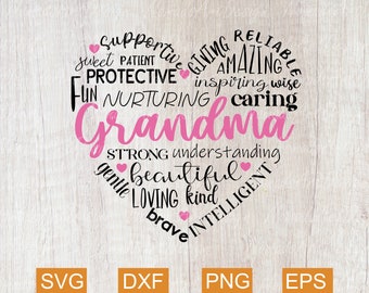 Grandma Svg Etsy