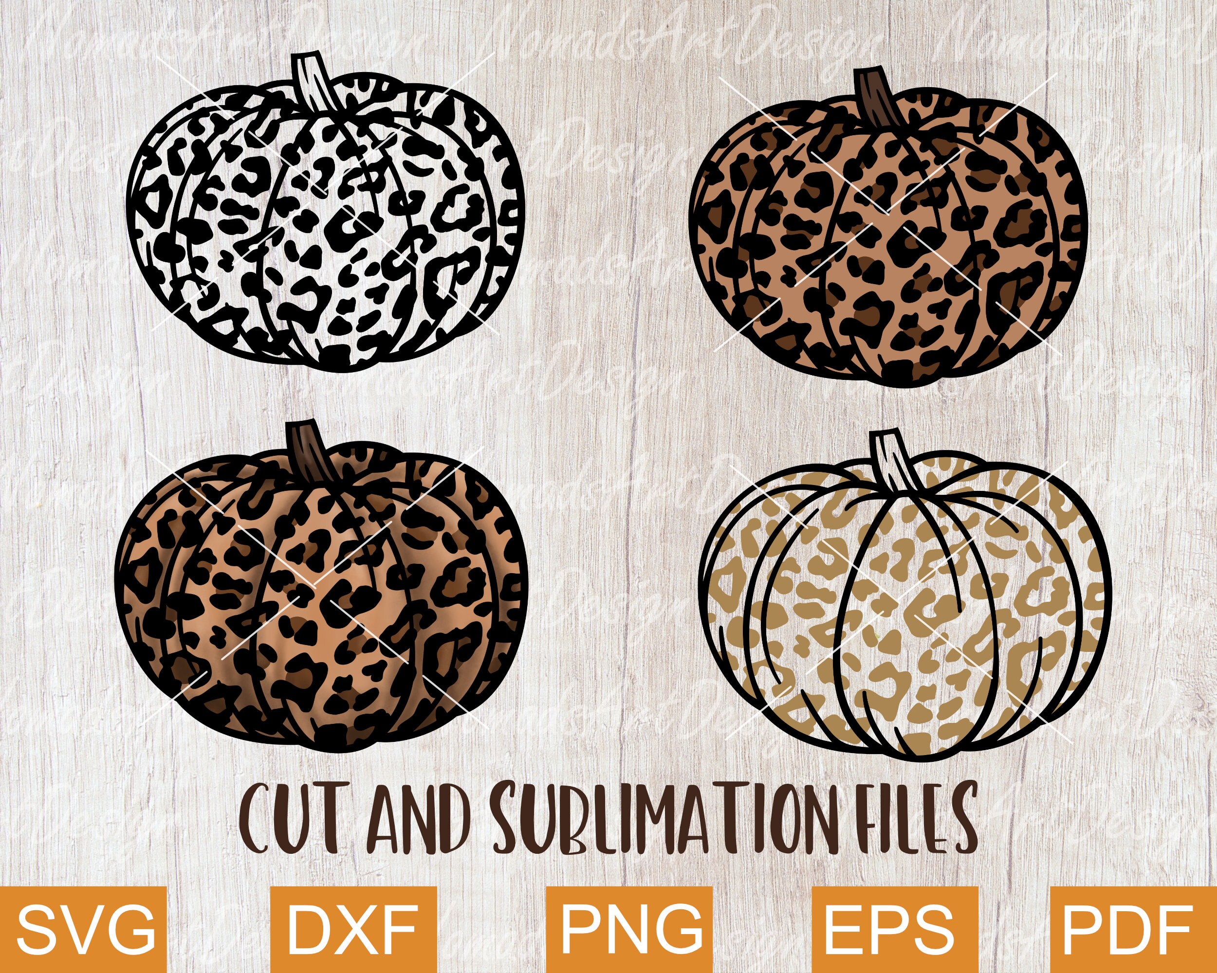 Leopard Pumpkin Svg Layered Pumpkin Svg Leopard Pumpkin Png - Etsy