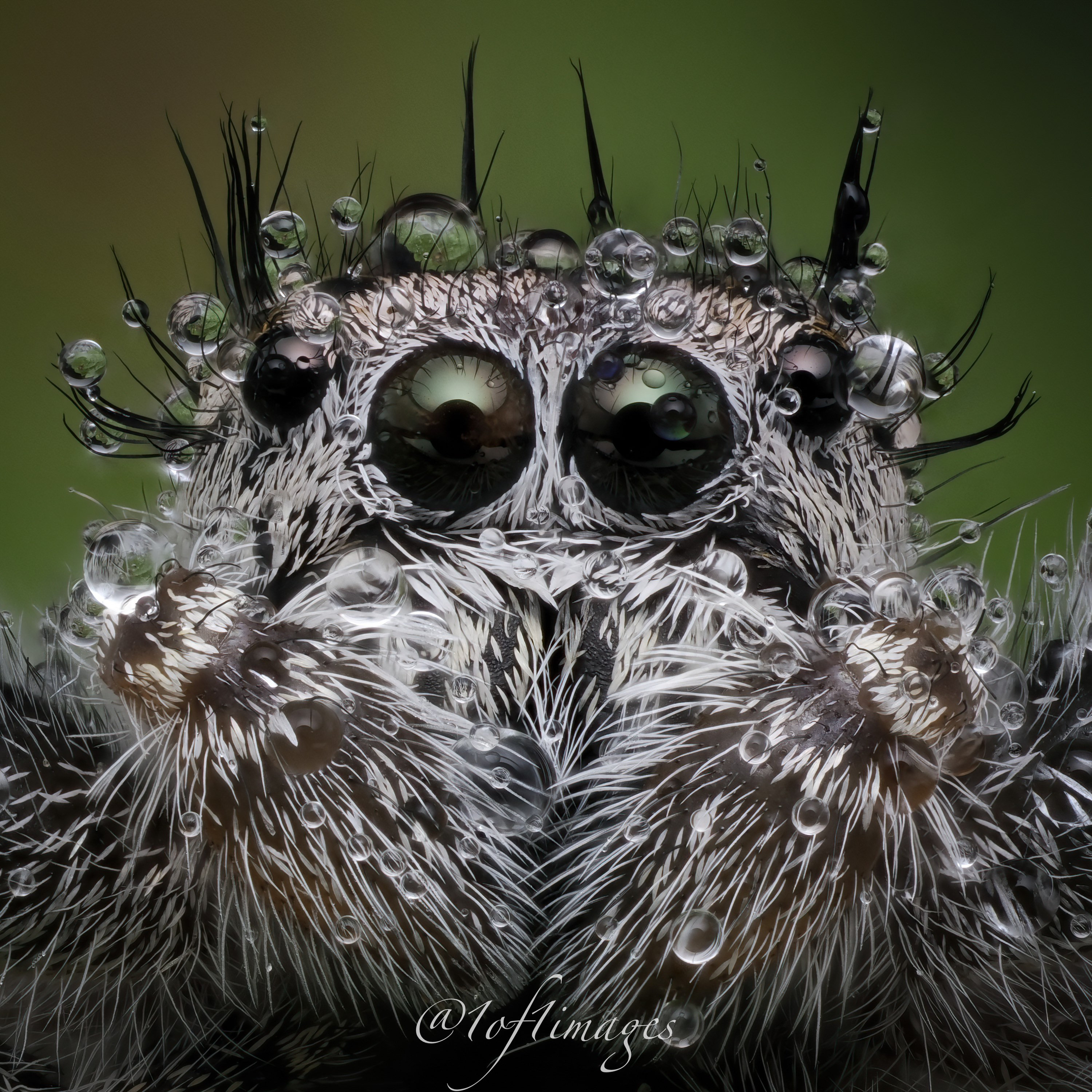 A Jumping Spider (Phidippus putnami)