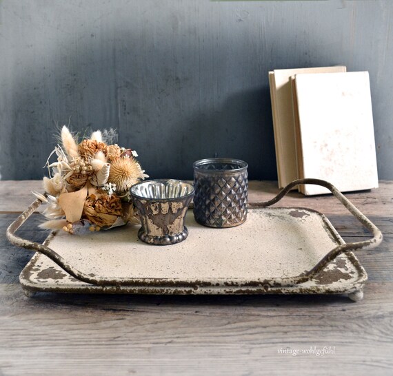 Metal top serving plate
