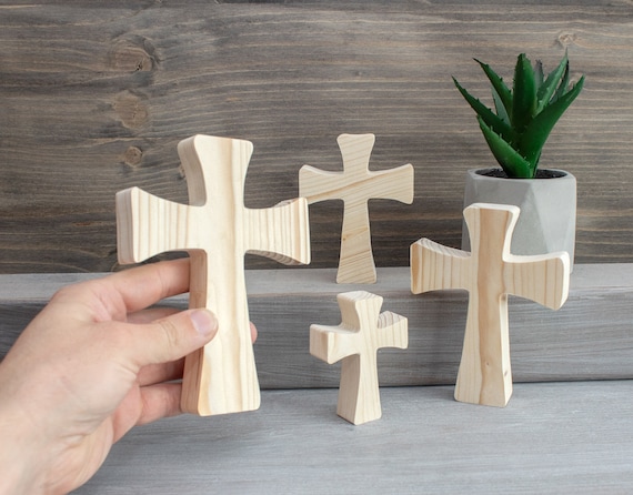 Unfinished Wooden Crosses Crafts, Diy Wooden Crosses Crafts