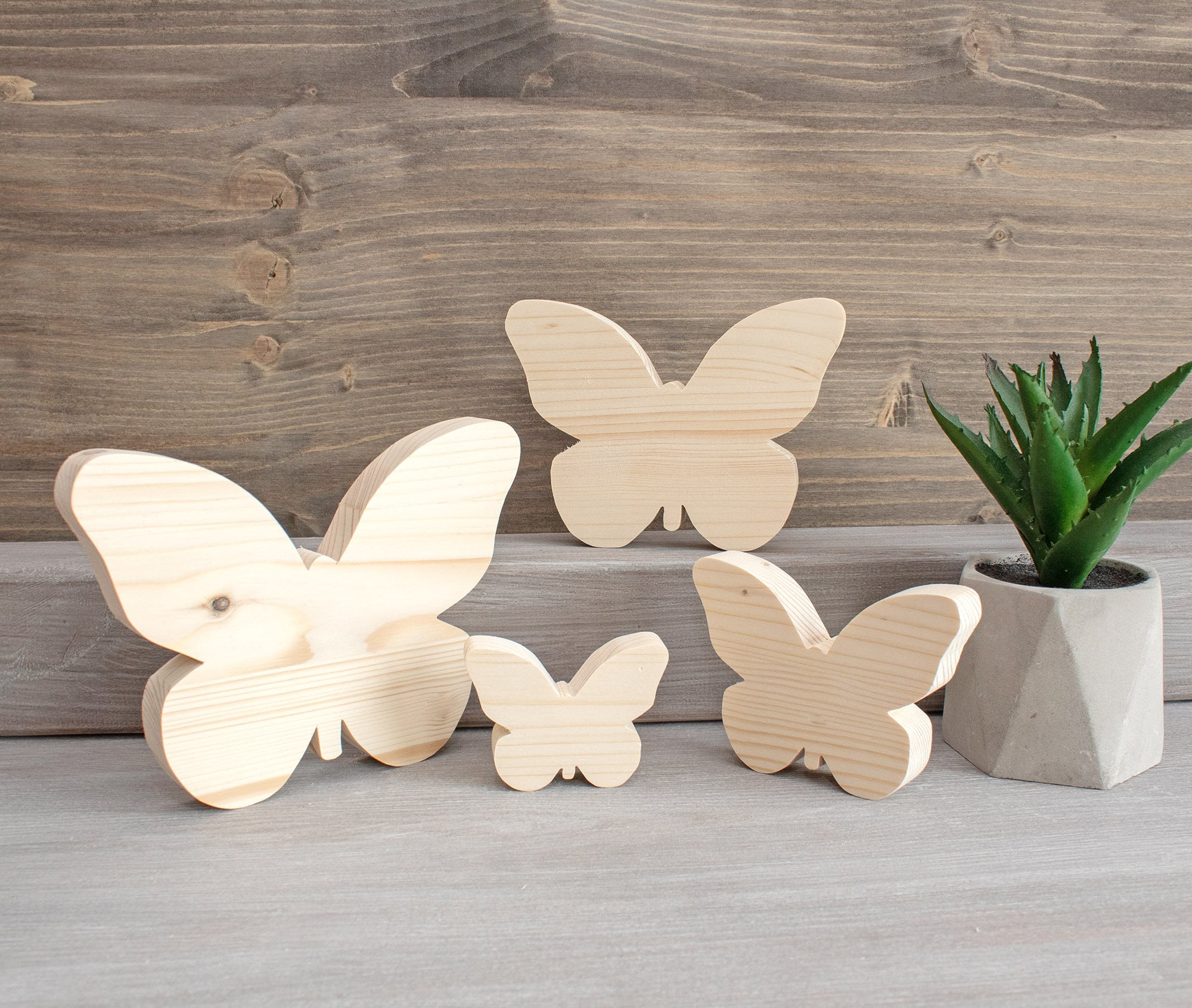 100 Pezzi Di Uccellini E Farfalle In Legno Fai Da Te: Kit Sagome Per Decorazioni, Bomboniere E Piccoli Progetti Creativi - 2