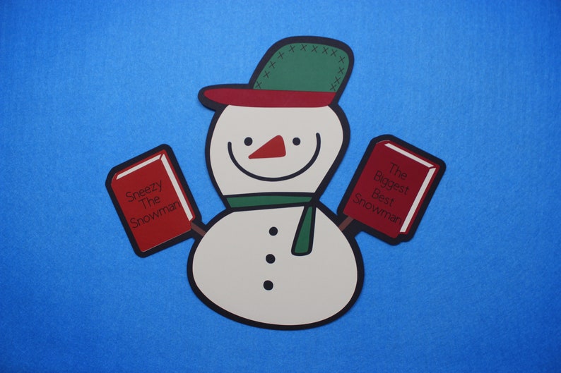 It's Snow Secret Reading Is Cool Bulletin Board Kit, Reading, School, Library, Classroom, Door Decoration, Librarian, Teacher, Snow, Winter image 3